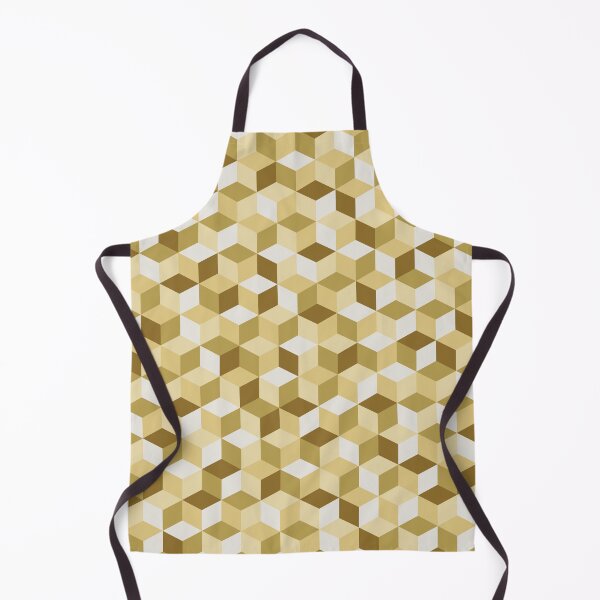 Item preview, 3D Cube Pattern - Gold designed and sold by Vytfur Zone.