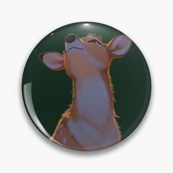 Item preview, Cute Spotted Fawn Looking Up Anime Style Illustration designed and sold by BLUESKY11a.