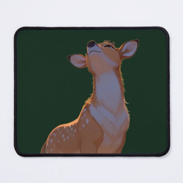 Item preview, Cute Spotted Fawn Looking Up Anime Style Illustration designed and sold by BLUESKY11a.