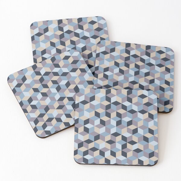 Item preview, 3D Cube Pattern - Arctic Elegance designed and sold by Vytfur Zone.
