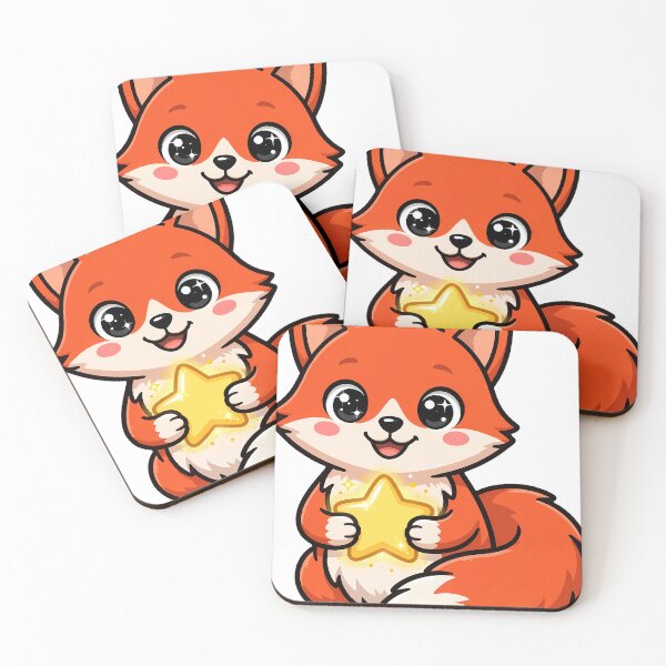 Item preview, Fox Holding a Star designed and sold by pumsquare.