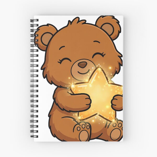 Item preview, Bear Cub Hugging a Star designed and sold by pumsquare.