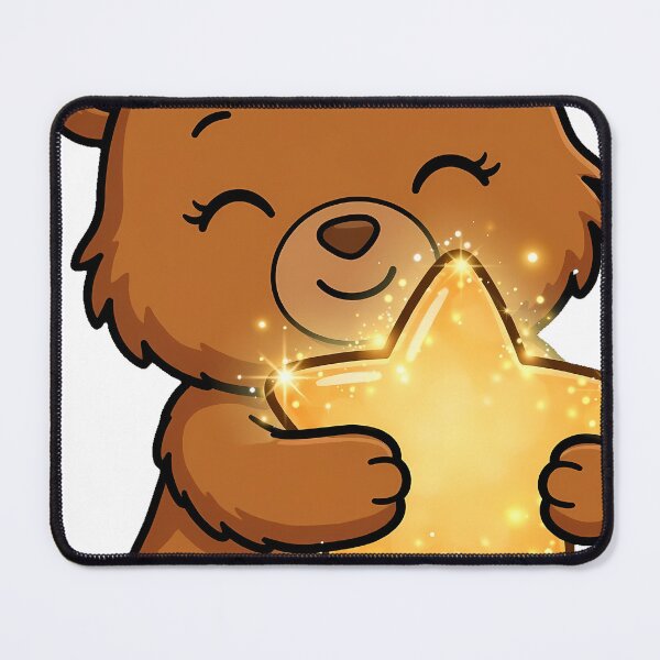 Item preview, Bear Cub Hugging a Star designed and sold by pumsquare.