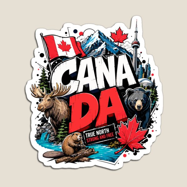 Item preview, Canada Wild Nature Wildlife Adventure designed and sold by AtuqStudio.