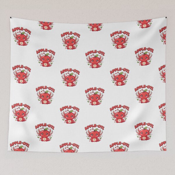 Item preview, Apple-Otl Kawaii Apple Axolotl T-Shirt – Cute Fruit Animal Sticker & Gift for Kawaii Lovers, Cozy Girls & Cottagecore Fans designed and sold by GemBob Creations.