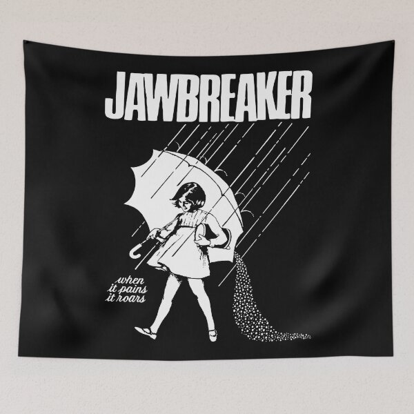 Aperçu de l'œuvre Jawbreaker des années 1990 Quand ça fait mal, ça rugit créée et vendue par melfeder.