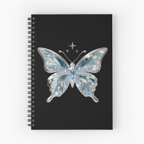 Item preview, Ice Blue Cyber Fairy Butterfly – Chrome Y2K Vector Aesthetic v2 designed and sold by daila70.