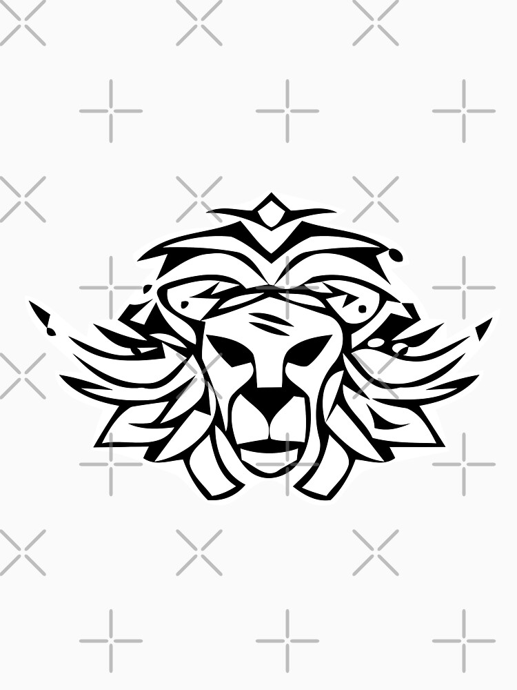 Aperçu 7 sur 7. T-shirt essentiel avec l'œuvre Lion Zion créée et vendue par NubesDesignCH.