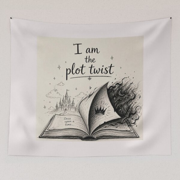 Item preview, I am the plot twist designed and sold by CinemaChronik.
