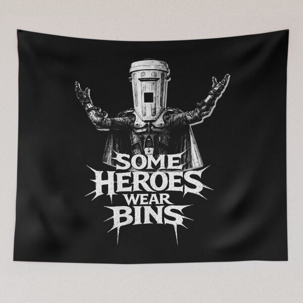 Item preview, Some Heroes Wear Bins - Count Binface designed and sold by Rolymacater.