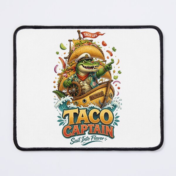 Item preview, Taco Captain Alligator Sailing designed and sold by Sovereign Supply Co..