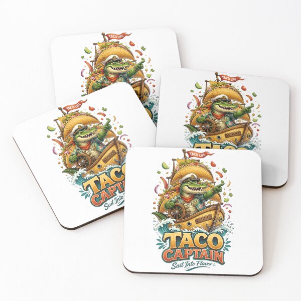 Item preview, Taco Captain Alligator Sailing designed and sold by Sovereign Supply Co..