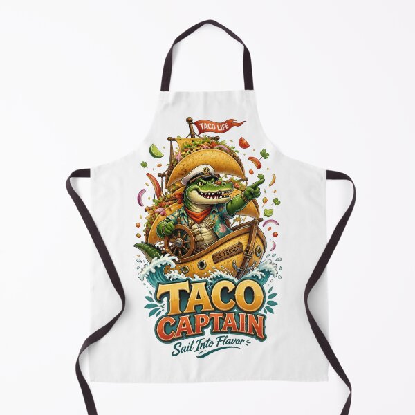 Item preview, Taco Captain Alligator Sailing designed and sold by Sovereign Supply Co..
