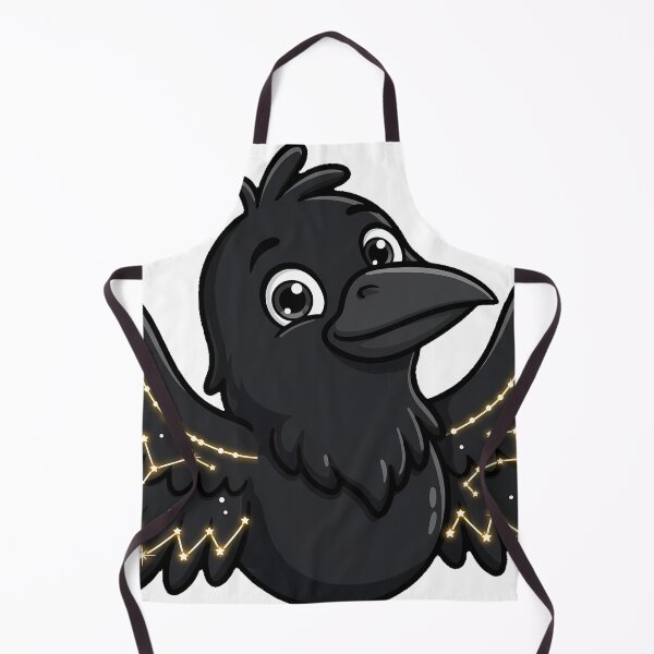 Item preview, Crow with Constellation Wings designed and sold by pumsquare.