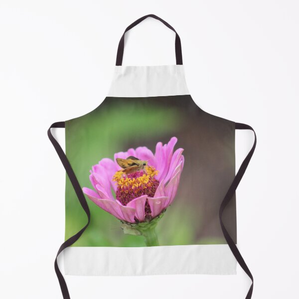Item preview, Fiery Skipper on Pink Zinnia designed and sold by Cynthia48.