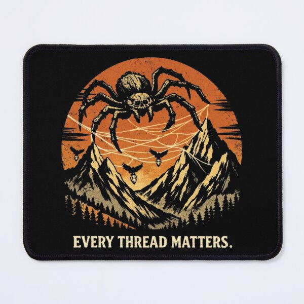 Item preview, Every Thread Matters – Spider Web Mountain Art designed and sold by Dogandesighn.