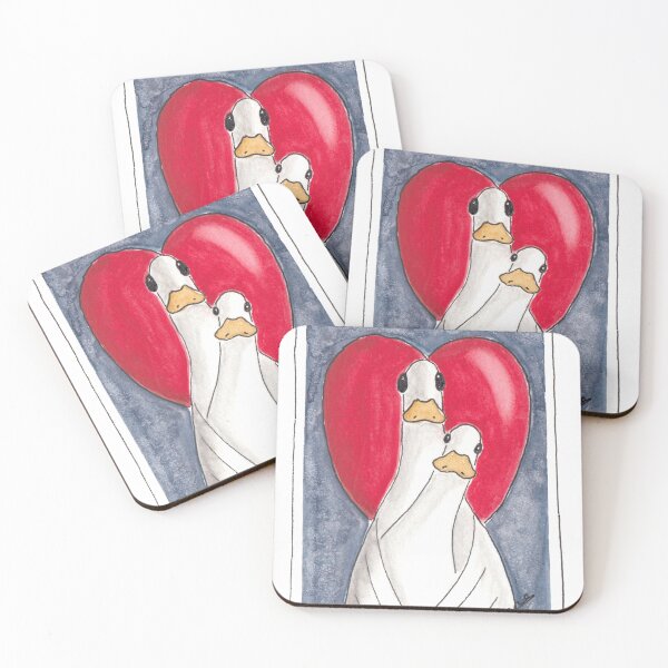 Item preview, Lovey Ducks designed and sold by lynnepaints.