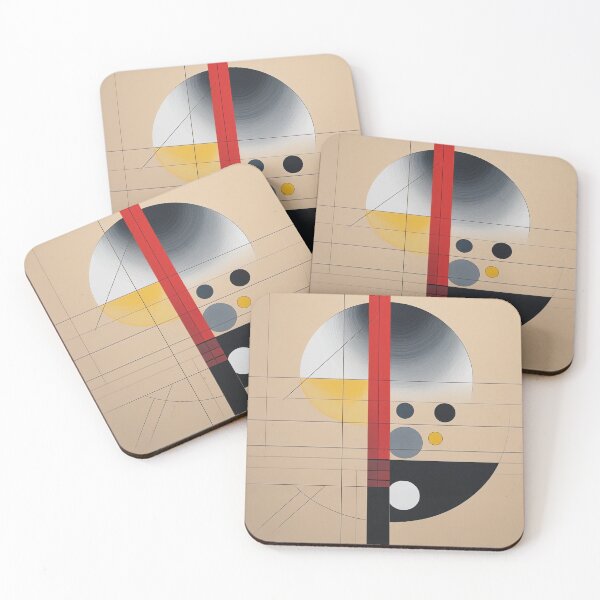 Item preview, Bauhaus Geometry Abstract Minimalist Circle Composition designed and sold by semenol.