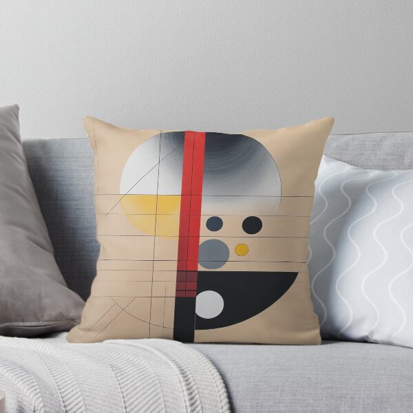 Item preview, Bauhaus Geometry Abstract Minimalist Circle Composition designed and sold by semenol.