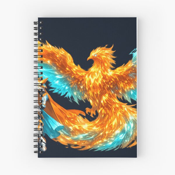 Item preview, Holographic Phoenix Guardian – Original Anime Warrior designed and sold by Sticleg.