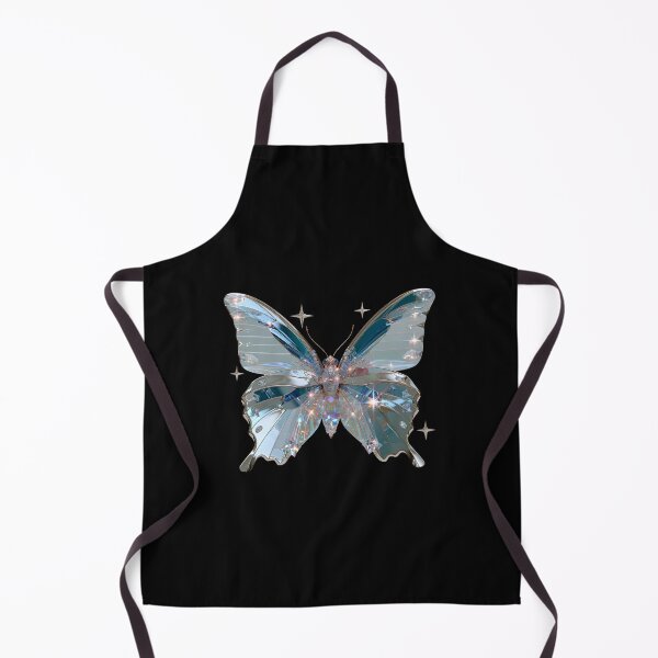Item preview, Ice Blue Cyber Fairy Butterfly – Chrome Y2K Vector Aesthetic v4 designed and sold by daila70.