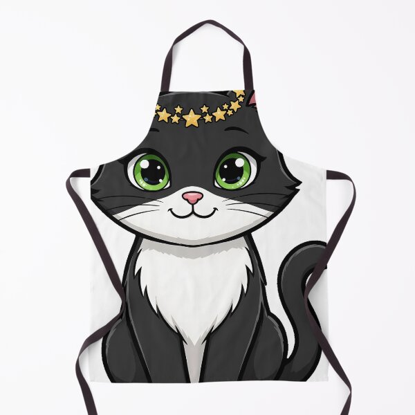 Item preview, Cat Wearing Star Crown designed and sold by pumsquare.