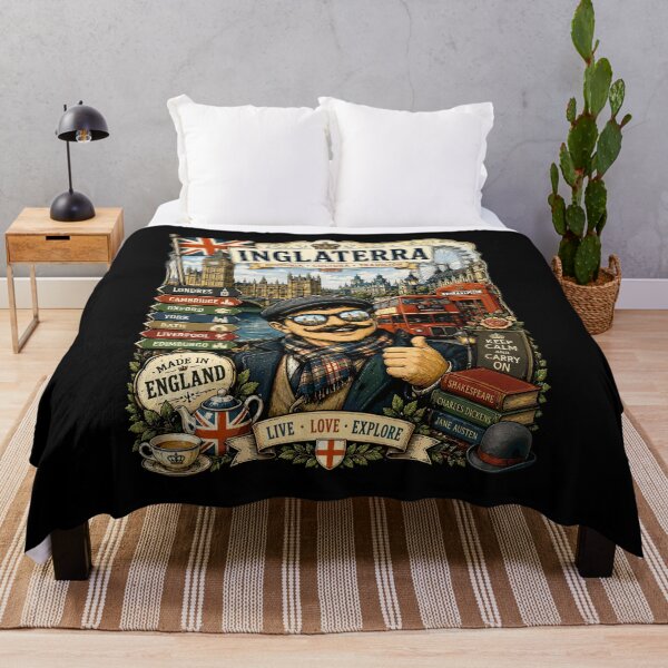 Item preview, England British Adventure Gentleman Travel Art designed and sold by AtuqStudio.