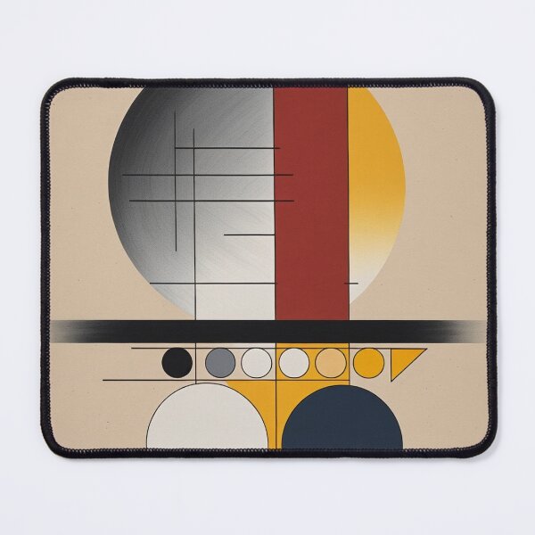 Item preview, Modernist Geometric Blueprint Abstract with Gradient Circles designed and sold by semenol.