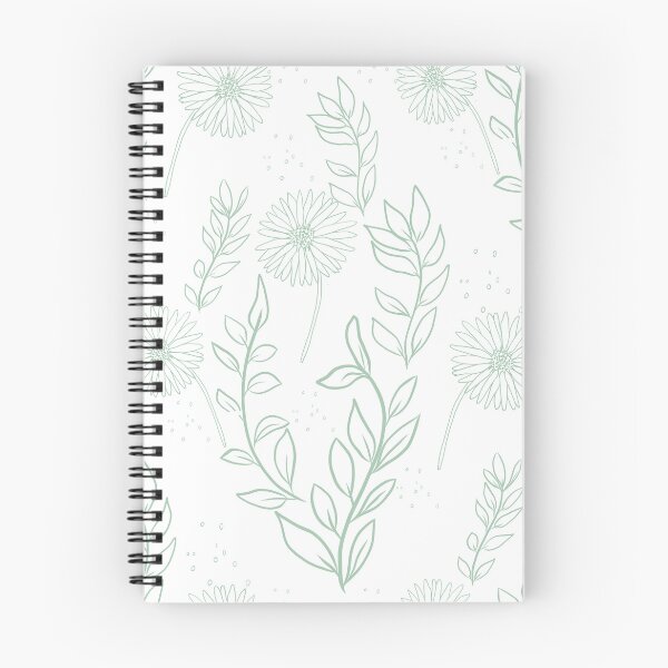 Item preview, Calming Green Sage Wildflower Line Art Graphic designed and sold by altastudio.