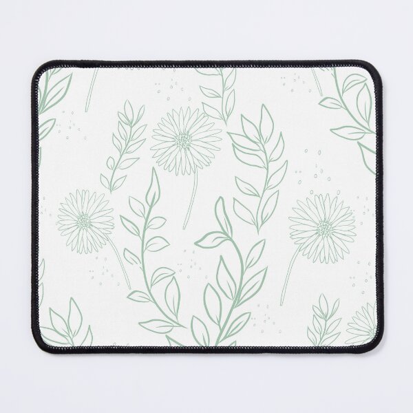 Item preview, Calming Green Sage Wildflower Line Art Graphic designed and sold by altastudio.
