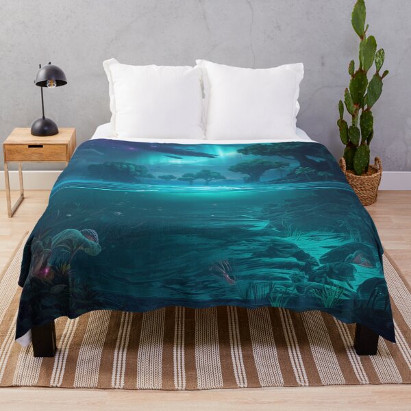 Item preview, Cosmic Ocean Forest Alien Fantasy Landscape designed and sold by Luminous Wilds.