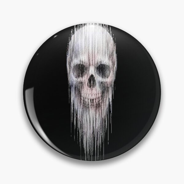 Item preview, Glitch Art Skull Dark Gothic Grunge Design designed and sold by Munib320.