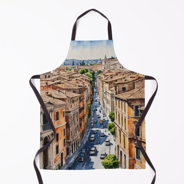 Item preview, St Peter Basilica Rome Italy Watercolor Cityscape Art designed and sold by UmSkelig834.