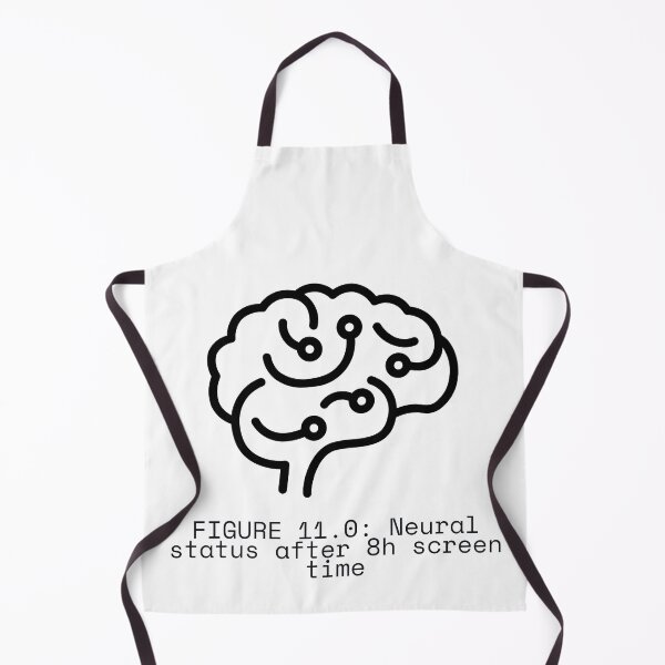 Item preview, FIGURE 11.0: Neural status after 8h screen time designed and sold by TheRulingPen.