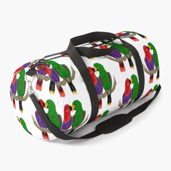Item preview, Eclectus Parrot Pair Digital Illustration designed and sold by averyfoxdesigns.
