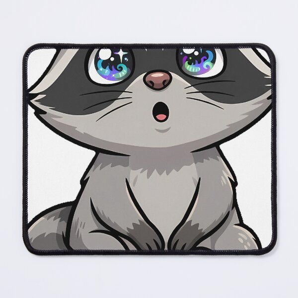 Item preview, Raccoon Watching Aurora designed and sold by pumsquare.