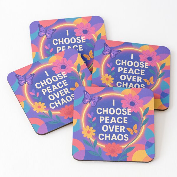 Item preview, I Choose Peace Over Chaos designed and sold by Fresh Starts.