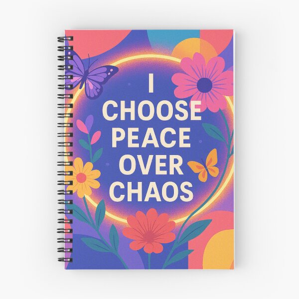 Item preview, I Choose Peace Over Chaos designed and sold by Fresh Starts.