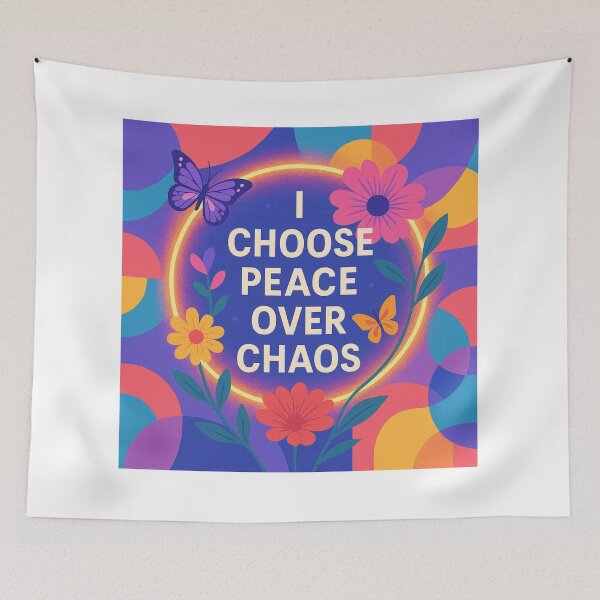 Item preview, I Choose Peace Over Chaos designed and sold by Fresh Starts.