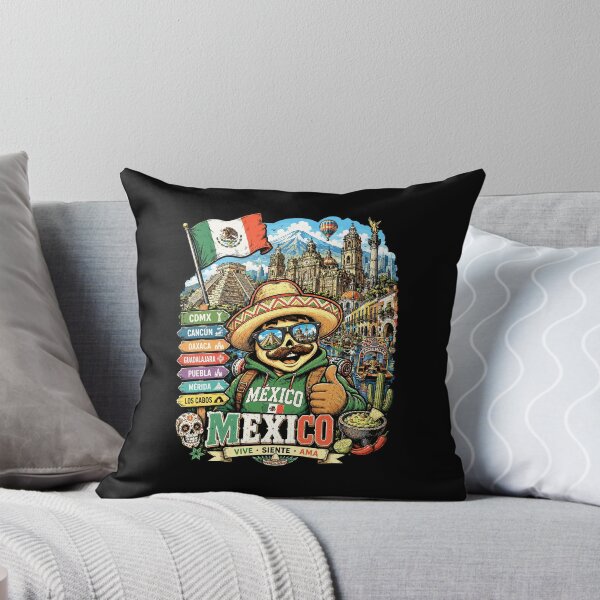 Item preview, Mexico Cultural Adventure Mariachi Travel Art designed and sold by EdwinkOne.
