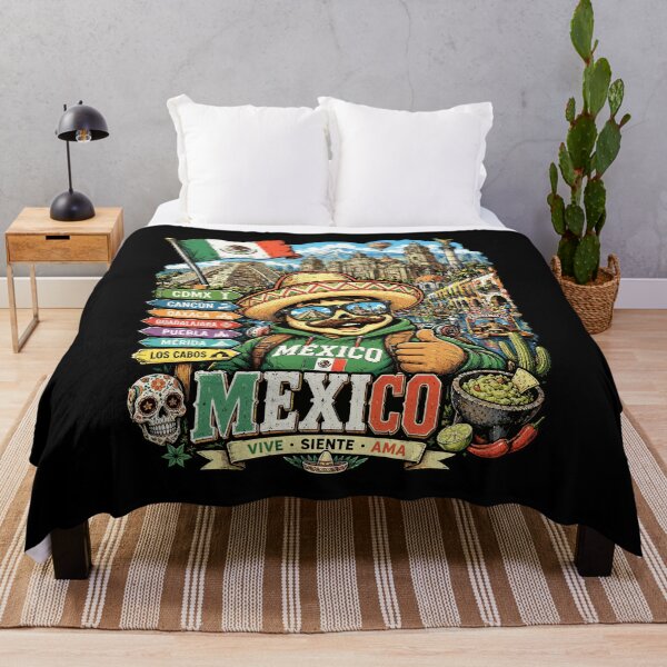 Item preview, Mexico Cultural Adventure Mariachi Travel Art designed and sold by AtuqStudio.