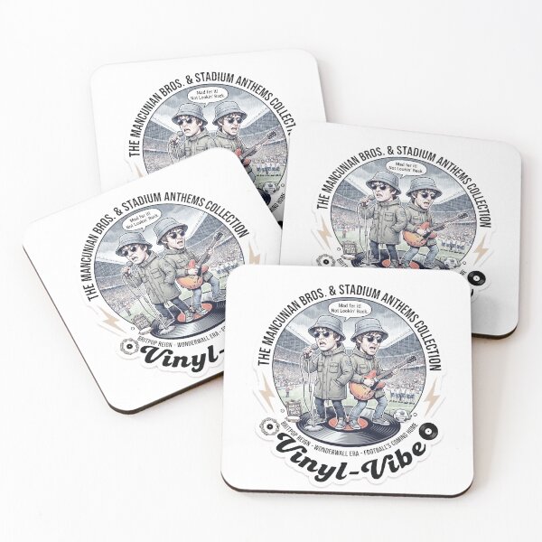 Artikelvorschau, The Mancunian Bros. & Stadium Anthems Britpop Heritage Design entworfen und verkauft von Vinyl-Vibe.