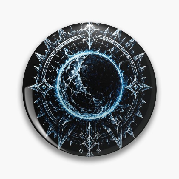 Item preview, Frozen Eclipse | Premium Celestial Emblem designed and sold by Lucorr.