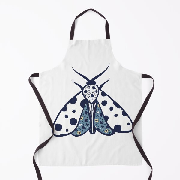 Item preview, White Spotted Floral Moth designed and sold by IvysCreativityHouse.