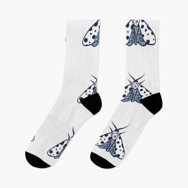 Item preview, White Spotted Floral Moth designed and sold by IvysCreativityHouse.