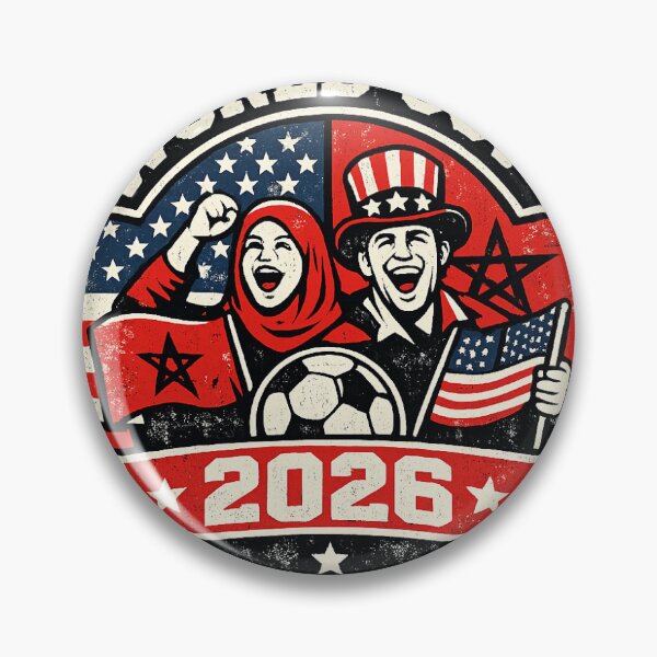 Item preview, Moroccan American Supporters World Cup 2026 - Dual Citizens - USA and Morocco designed and sold by AZ Atelier.
