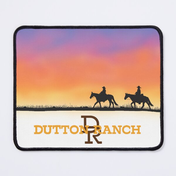 Item preview, Dutton Ranch Sunrise Cowboy Horse Ride designed and sold by Jennavbeestudio.