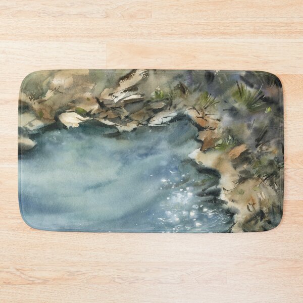 Item preview, Serene Waterside View designed and sold by CanotStop.