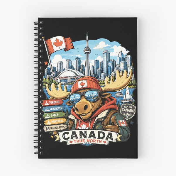 Item preview, Canada Urban Adventure Moose Souvenir designed and sold by AtuqStudio.
