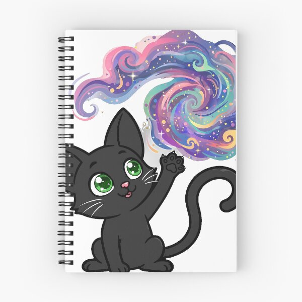 Item preview, Cat Playing with Nebula designed and sold by pumsquare.